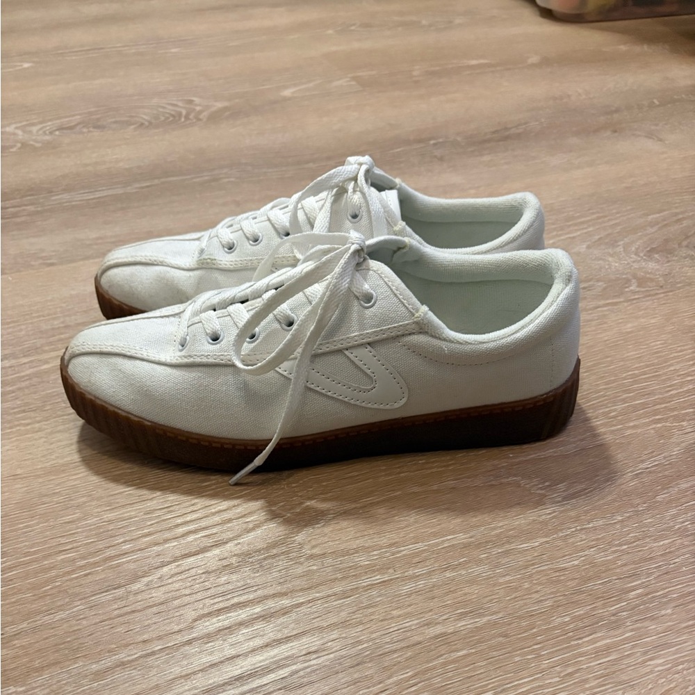 Tretorn Nylite White Canvas Sneaker